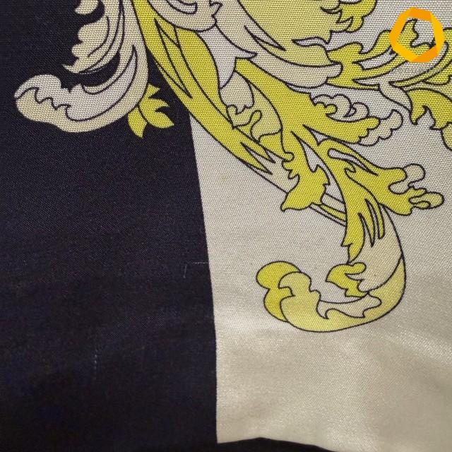 axc エミリオプッチ EMILIOPUCCI ワンピース ピンク 薄紫 黒 柄 シルク
