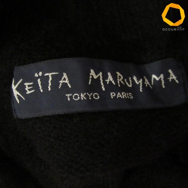 #wnc ケイタマルヤマ KEITAMARUYAMA ニット・セーター 1 黒 マルチカラー カシゴラ混 花柄 刺繍 レディース [1024005] |  | 06