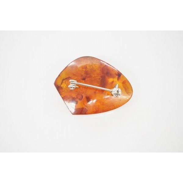 #anza べっ甲 ブローチ 茶系 レディース  [333849] |  | 04