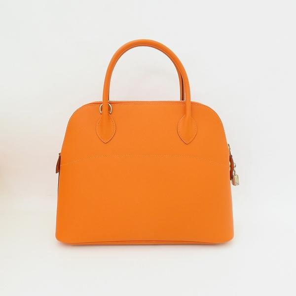 HERMES（エルメス） #apb ボリード31 ハンドバッグ オレンジ レザー