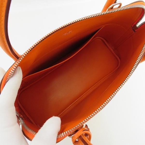 HERMES（エルメス） #apb ボリード31 ハンドバッグ オレンジ レザー