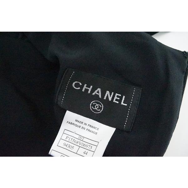 クリアランス販売店 #apc シャネル CHANEL ワンピース 44 黒 チョコ