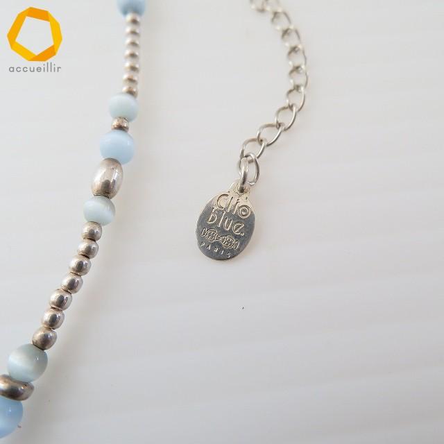 anza クリオブルー Clio Blue ネックレス 魚 フィッシュ ビーズ