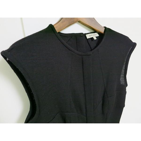 Zac Posen #anc SALE ザックポーゼン ZACPOSEN ワンピース 4 黒 ニット 