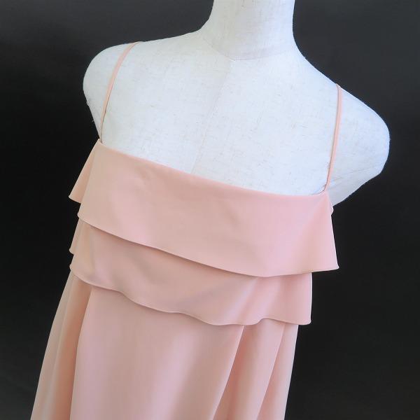 FOXEY NEW YORK フリルキャミワンピース 40サイズ ピンク FOXEY NEW YORK フリルキャミワンピース 40サイズ ピンク