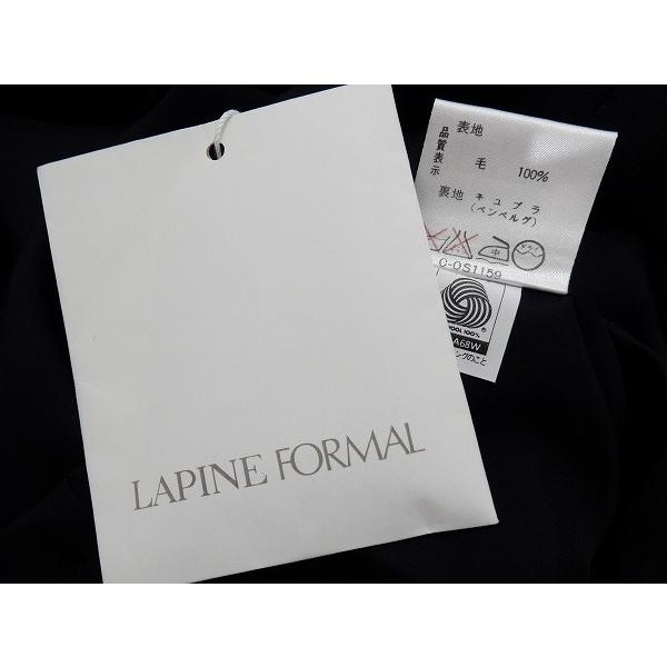 snc ラピーヌ LAPINE ワンピース 9 黒 ティアード リボン フォーマル  