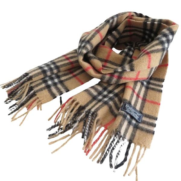 Burberry バーバリー　ノバチェック　フリンジ　マフラー　カシミヤ100% 日本国内配送 #wnzm バーバリー BURBERRY マフラー カシミヤ フリンジ