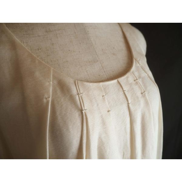 AMACA #snc アマカ ワンピース 38 アイボリー ペチコート付き  