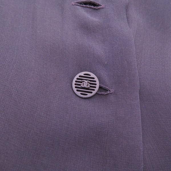 CHANEL #apc シャネル スカート 40 紫 02P ココマーク シルク CHANEL #apc シャネル スカート 40 紫 02P ココマーク シルク