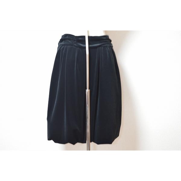 anc SALE トゥービーシック TO BE CHIC スカート 40 黒 ベロア 