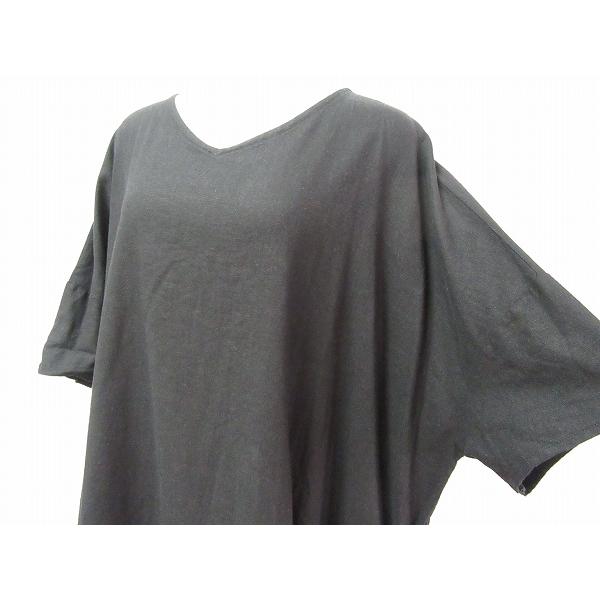 Snc アズノウアズオオラカ As Know As Olaca ワンピース 黒 麻 半袖 大きいサイズ レディース 6099 6099 アクイールヤフーショップ 通販 Yahoo ショッピング