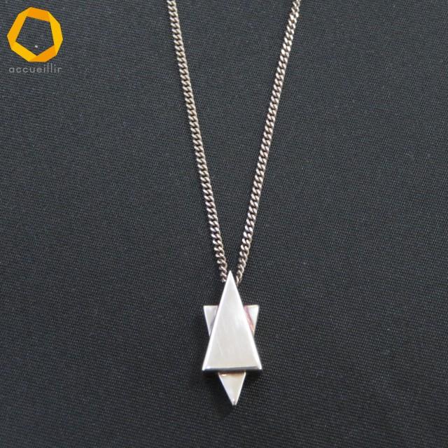 #ae グッチ GUCCI ネックレス スターオブダビデ ペンダント シルバー 925 silver スター 箱付き ユニセックス [617136] k01 |  | 02