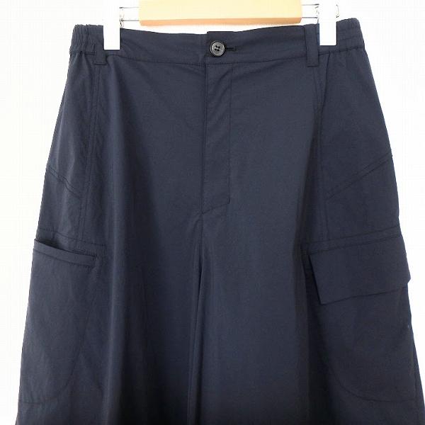 anc キューブ キューブ センソユニコ パンツ 38 ネイビー ワイドパンツ  