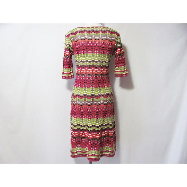 M MISSONI #snc エムミッソーニ ワンピース 40 マルチ 総柄 M MISSONI #snc エムミッソーニ ワンピース 40 マルチ 総柄