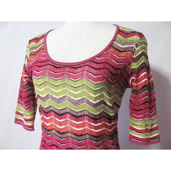 M MISSONI #snc エムミッソーニ ワンピース 40 マルチ 総柄 M MISSONI #snc エムミッソーニ ワンピース 40 マルチ 総柄