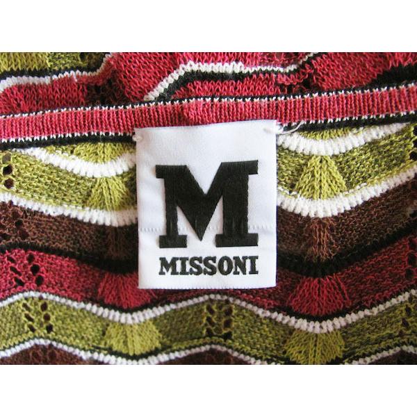 snc エムミッソーニ M MISSONI ワンピース 40 マルチ 総柄 レディース