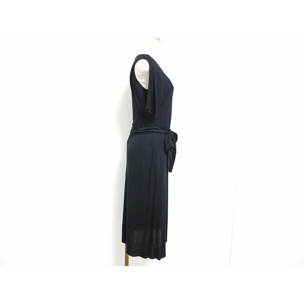 GIVENCHY #snc ジバンシイ ワンピース S 黒 ノースリーブ シルク GIVENCHY #snc ジバンシイ ワンピース S 黒 ノースリーブ シルク