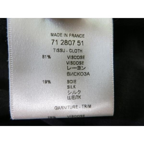 GIVENCHY #snc ジバンシイ ワンピース S 黒 ノースリーブ シルク GIVENCHY #snc ジバンシイ ワンピース S 黒 ノースリーブ シルク