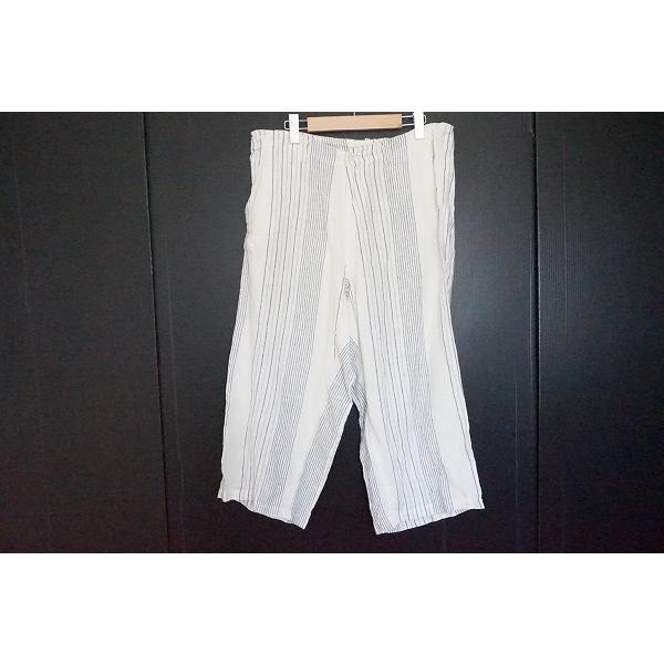 ショッピングお得セール Snc ワイズ Y S パンツ 2 白 紺 麻 リネン ストライプ レディース 安い新品 Www Superavila Com