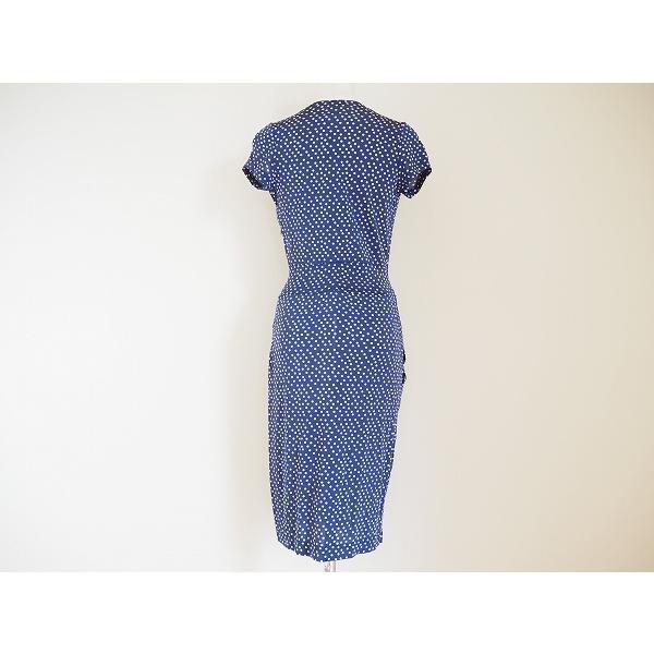 Snc シネカノン Sinequanone ワンピース 青 ドット ノースリーブ レディース アクイールヤフーショップ 通販 Yahoo ショッピング