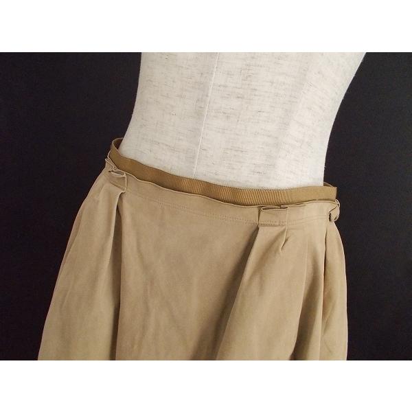 wnc SALE フォクシー FOXEY スエードスカート 40 ベージュ系 フェイク  