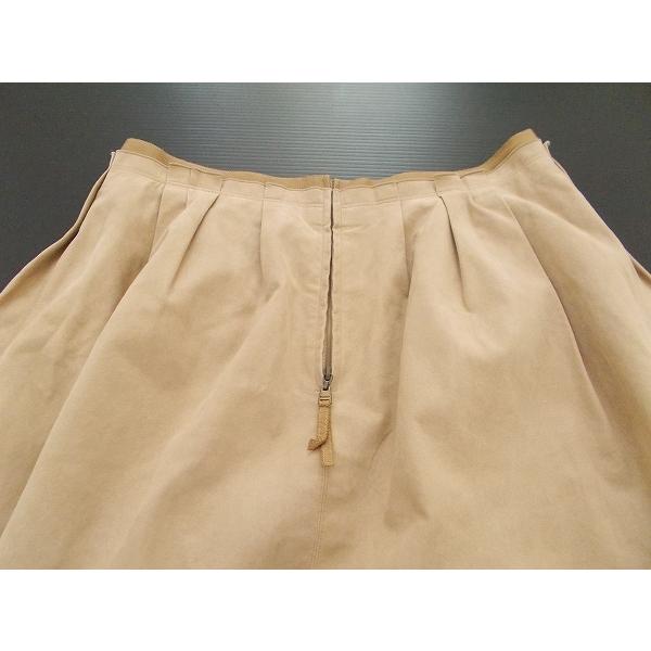 wnc SALE フォクシー FOXEY スエードスカート 40 ベージュ系 フェイク  