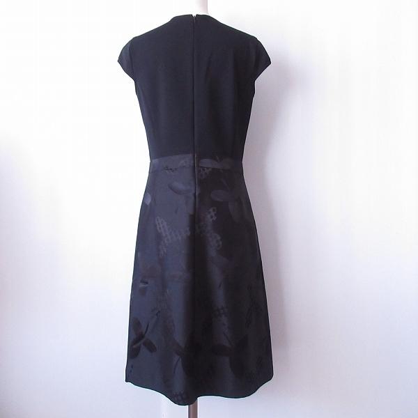 snc トゥービーシック TO BE CHIC ワンピース 40 黒 ノースリーブ 