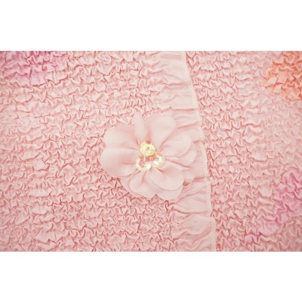 Anc ノコオーノ Nokoohno シャツ ブラウス 42 ピンク チュニック シワ加工 プリーツ 花モチーフ スパンコール 美品 レディース Www Hbt Gob Pe