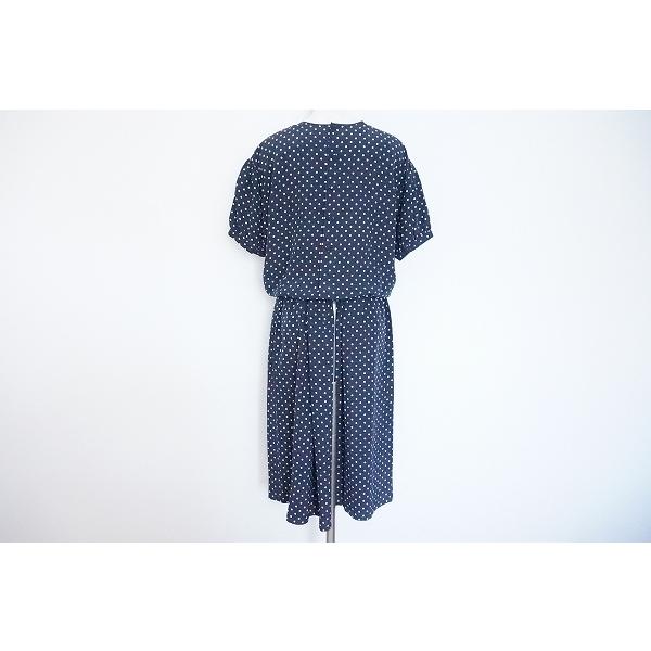 spc ピンクハウス PINKHOUSE セットアップ 紺 ツーピース ドット  