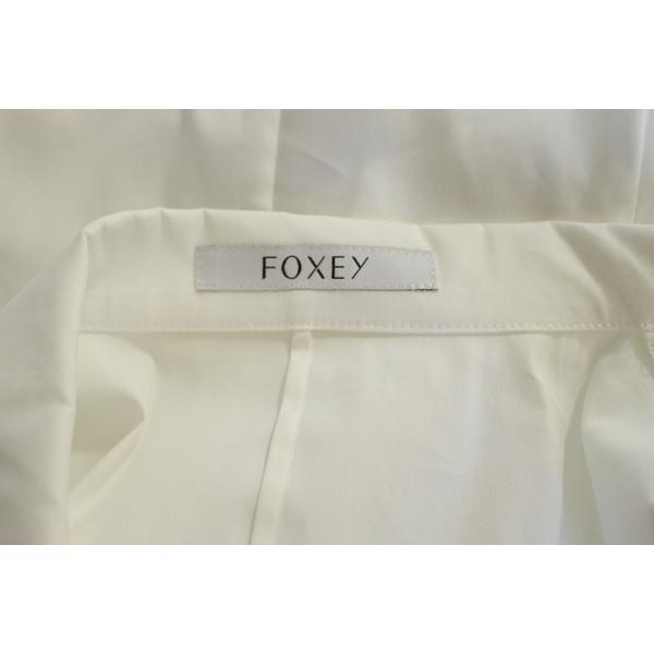 FOXEY #snc フォクシー シャツ・ブラウス 38 白 ノースリーブ FOXEY #snc フォクシー シャツ・ブラウス 38 白 ノースリーブ