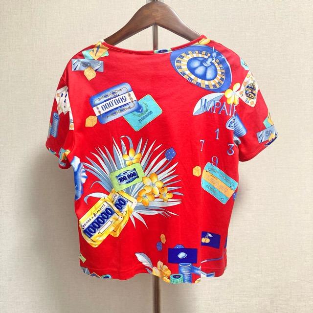 LEONARD - LEONARD 半袖カットソー LEONARD レオナール 半袖カットソー サイズ:L マルチカラー 綿