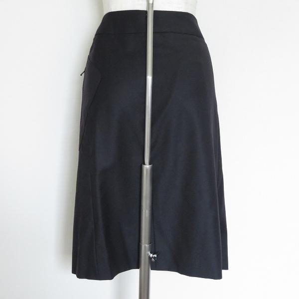 CHANEL #wpc シャネル スカート 38 黒 03A カシミヤ混 ココマーク 美品  