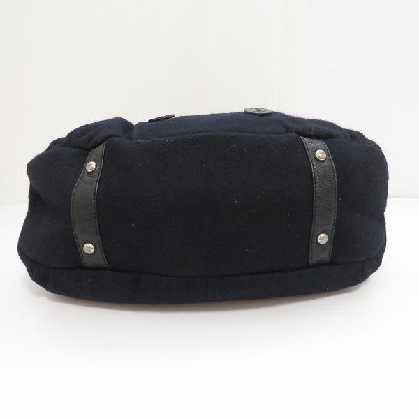 wnb ムータ muta ハンドバッグ 黒 Pコートデザイン レディース [666469