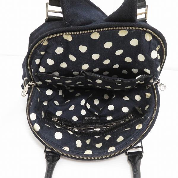 wnb ムータ muta ハンドバッグ 黒 Pコートデザイン レディース [666469