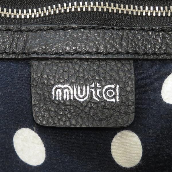 wnb ムータ muta ハンドバッグ 黒 Pコートデザイン レディース [666469