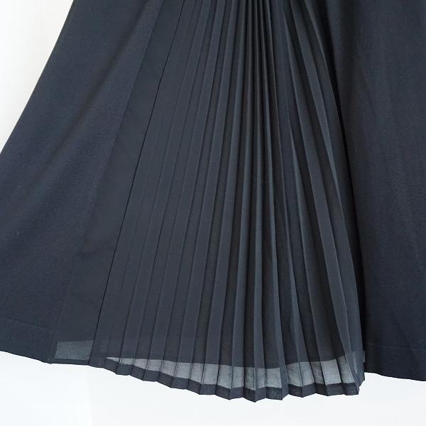 #snc フォクシーニューヨーク FOXEY NEW YORK ワンピース 38 黒 ノースリーブ チュニック ニット プリーツ レディース [670513] | FOXEY NEW YORK | 03