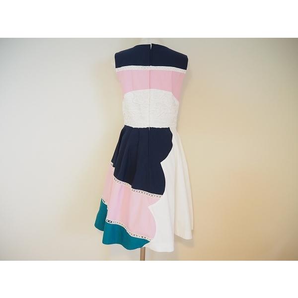 Chesty #snc チェスティ ワンピース 1 白 紺 ピンク レース Chesty #snc チェスティ ワンピース 1 白 紺 ピンク レース