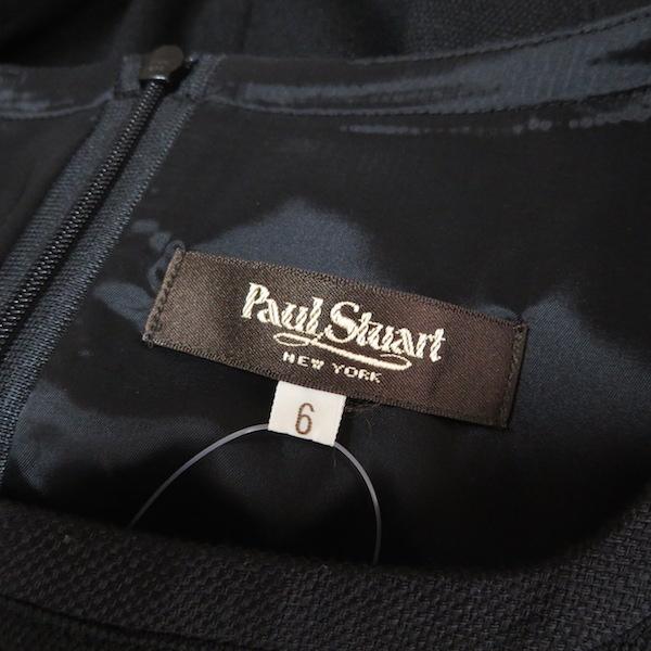 PAUL STUART（ポールスチュアート） #snc ワンピース 6 黒 半袖