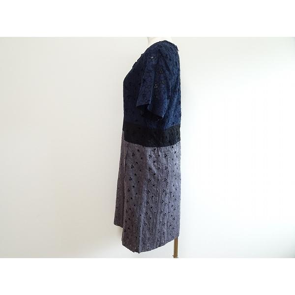 SONIA RYKIEL #snc ソニアリキエル SONIARYKIEL ワンピース 38 紺 黒 