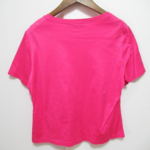 LEONARD #spc レオナール カットソー M ピンク クロップド丈 LEONARD #spc レオナール カットソー M ピンク クロップド丈