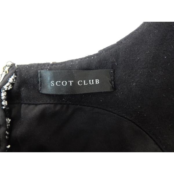 SCOTCLUB #snc スコットクラブ SCOT CLUB ワンピース 黒 白 SCOTCLUB #snc スコットクラブ SCOT CLUB ワンピース 黒 白