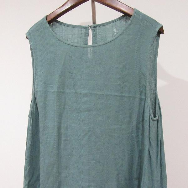 snc 根々 群言堂 ネネ グンゲンドウ ワンピース ノースリーブ 総柄