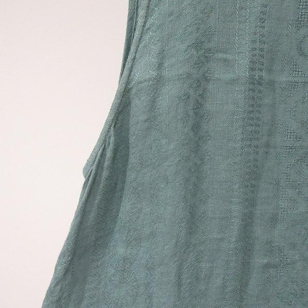 群言堂・根￼々　ノースリーブワンピース snc 根々 群言堂 ネネ グンゲンドウ ワンピース ノースリーブ 総柄