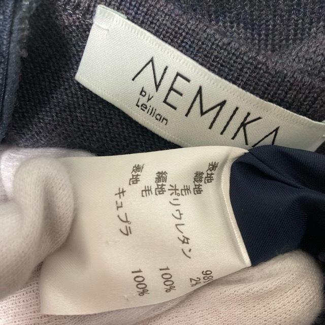Leilian（レリアン） #wnc ネミカ NEMIKA Leilian ワンピース 0 グレー