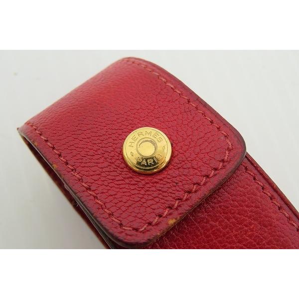 大量入荷 Apze エルメス レディース 赤 小物入れ ガムケース リップケース 印鑑ケース Hermes 整理用品 小物入れ Albinofoundation Org