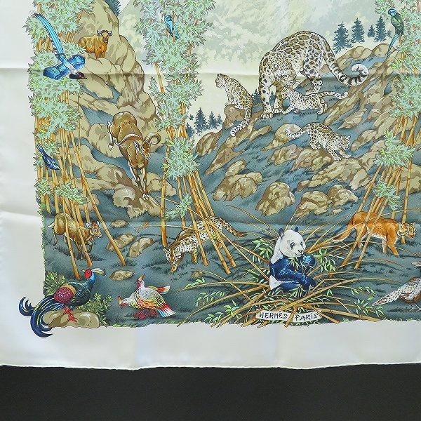 HERMES #apzs エルメス スカーフ カレ SICHUAN 四川省 アニマル HERMES #apzs エルメス スカーフ カレ SICHUAN 四川省 アニマル