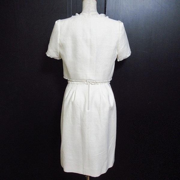 FOXEY #snc フォクシー ワンピーススーツ 38 オフホワイト 半袖