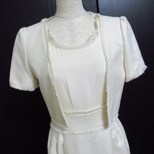 FOXEY #snc フォクシー ワンピーススーツ 38 オフホワイト 半袖