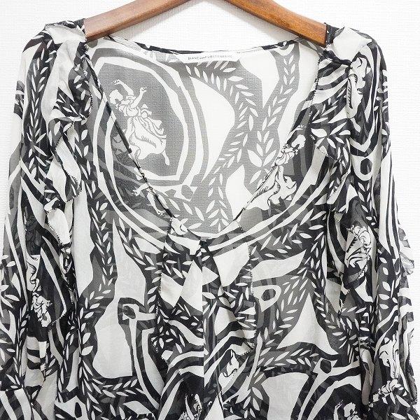 DVF】ダイアンフォンファステンバーグブラウス DIANE von FURSTENBERG 