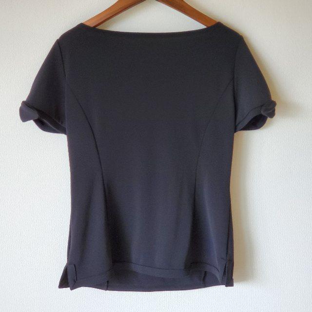 FOXEY NEW YORK #snc フォクシーニューヨーク カットソー 40 黒 半袖 